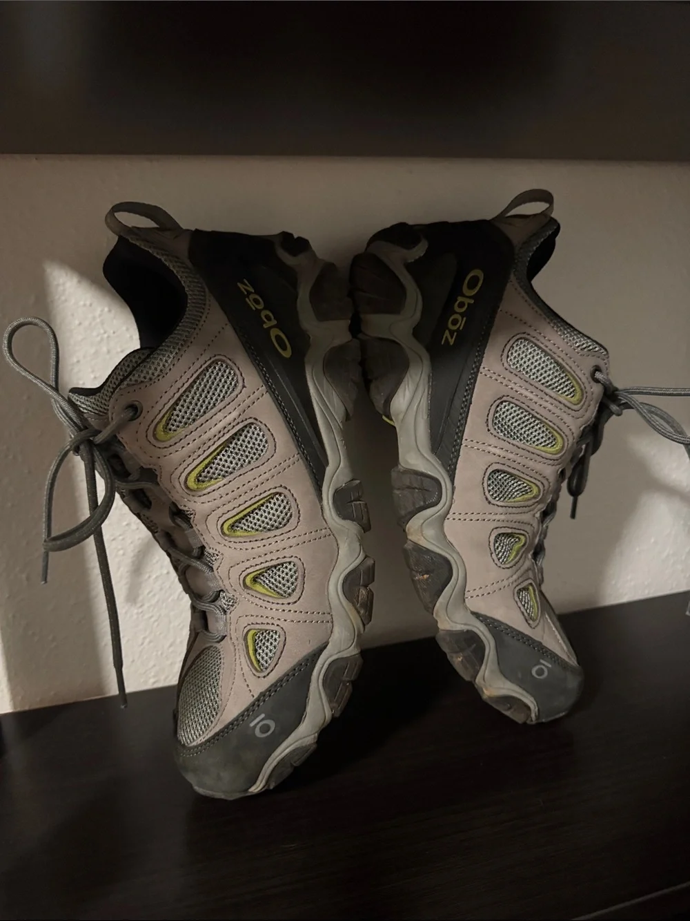 Oboz Hiking Boots Sawtooth II Low Men’s Size 12 Regular Shoes Pewter